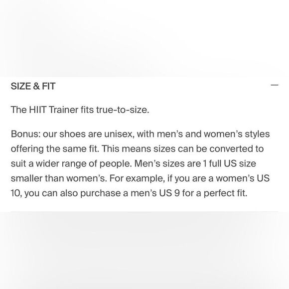 NWT Lane - Eight Unisex HIIT Trainer Shoe White  - Women Size 8.5 - Picture 13 of 13